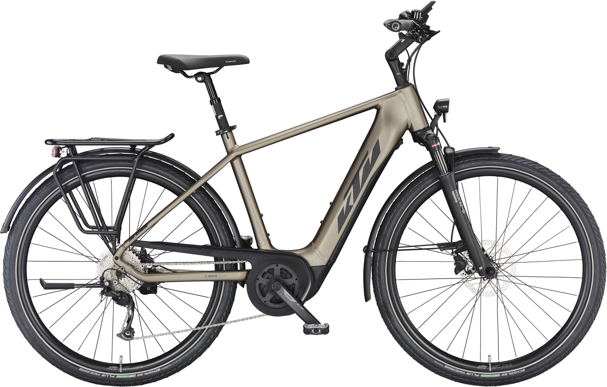 KTM Macina Tour P510 oak matt (black+orange) - 500 Wh - 28 Zoll - Diamant (2023)