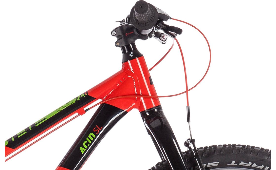 cube fahrrad 24 zoll rot
