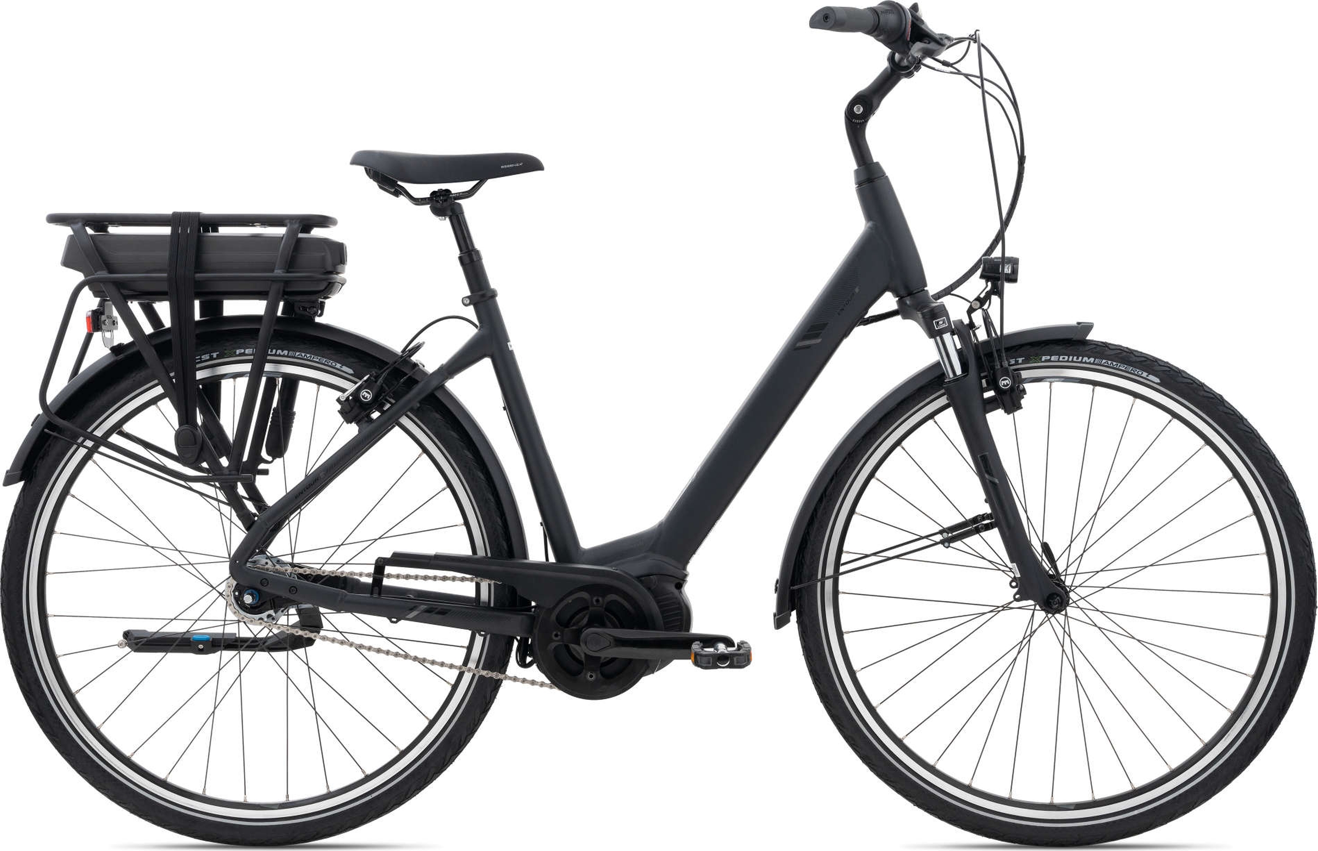 Giant Entour E+ 1 RT Metallic Black Matt-Gloss - 400 Wh - 28 Zoll - Tiefeinsteiger (2024)