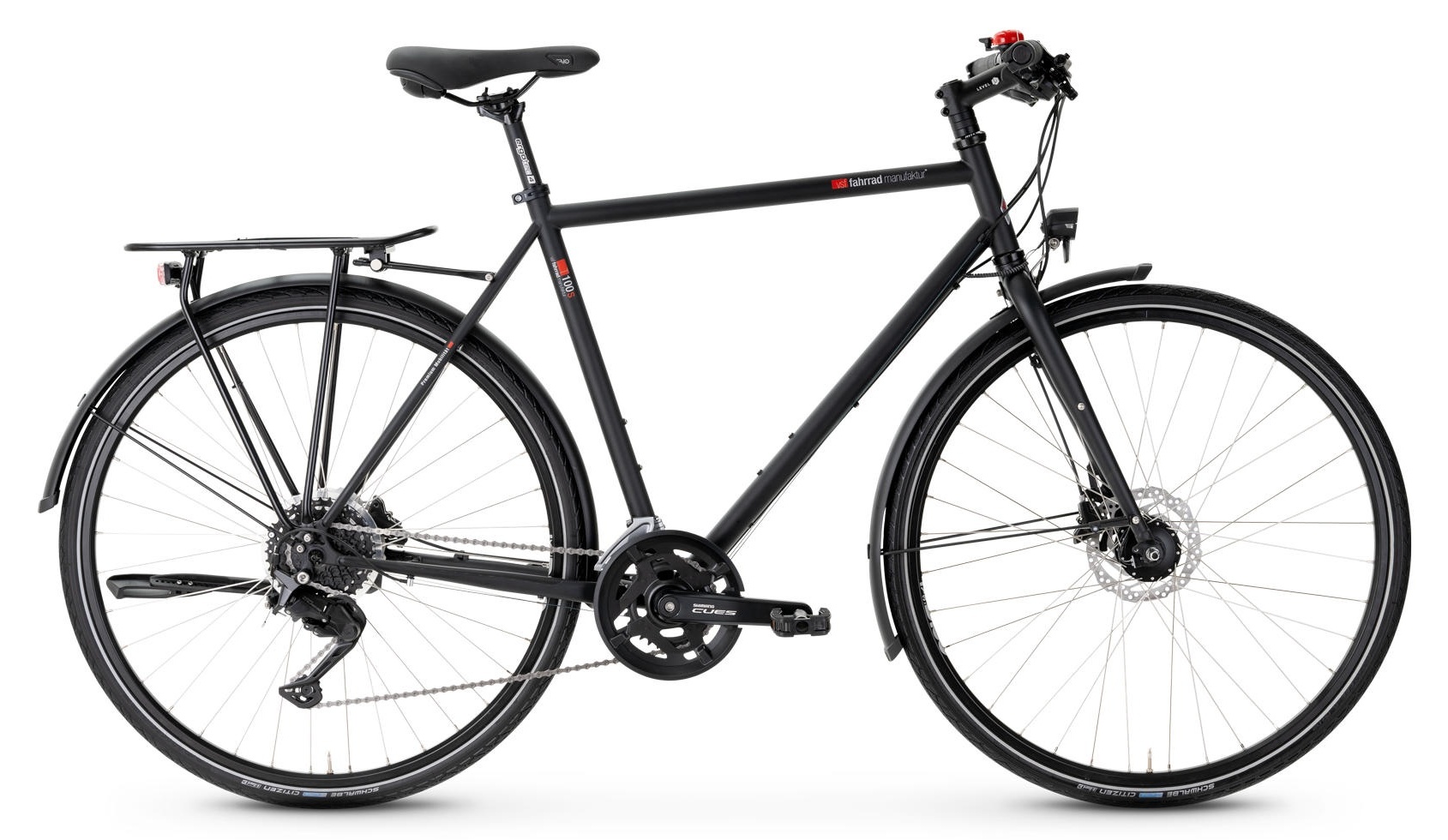 VSF Fahrradmanufaktur T-100 Sport Ebony Matt - 28 Zoll - Diamant (2026)