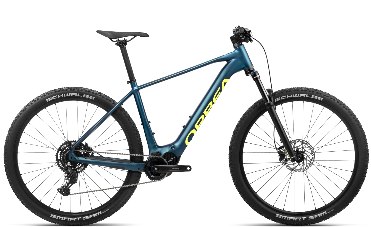 Orbea Urrun 40 Borealis Blue - Luminous Yellow - 540 Wh - 29 Zoll - Diamant (2024)