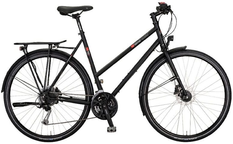 VSF Fahrradmanufaktur T-100 Sport Schwarz - 28 Zoll - Trapez (2026)