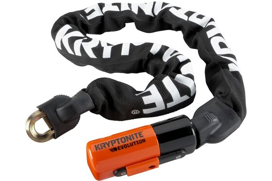 Kettenschlösser - Kryptonite Evolution Series 4 Integrated Chain 1090 Kettenschloss