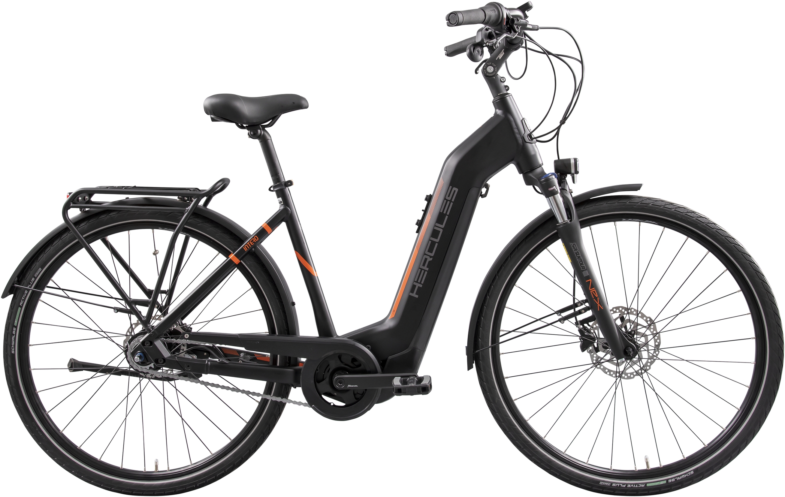 Hercules Intero I-R8 Black matt - 500 Wh - 28 Zoll - Tiefeinsteiger (2023)