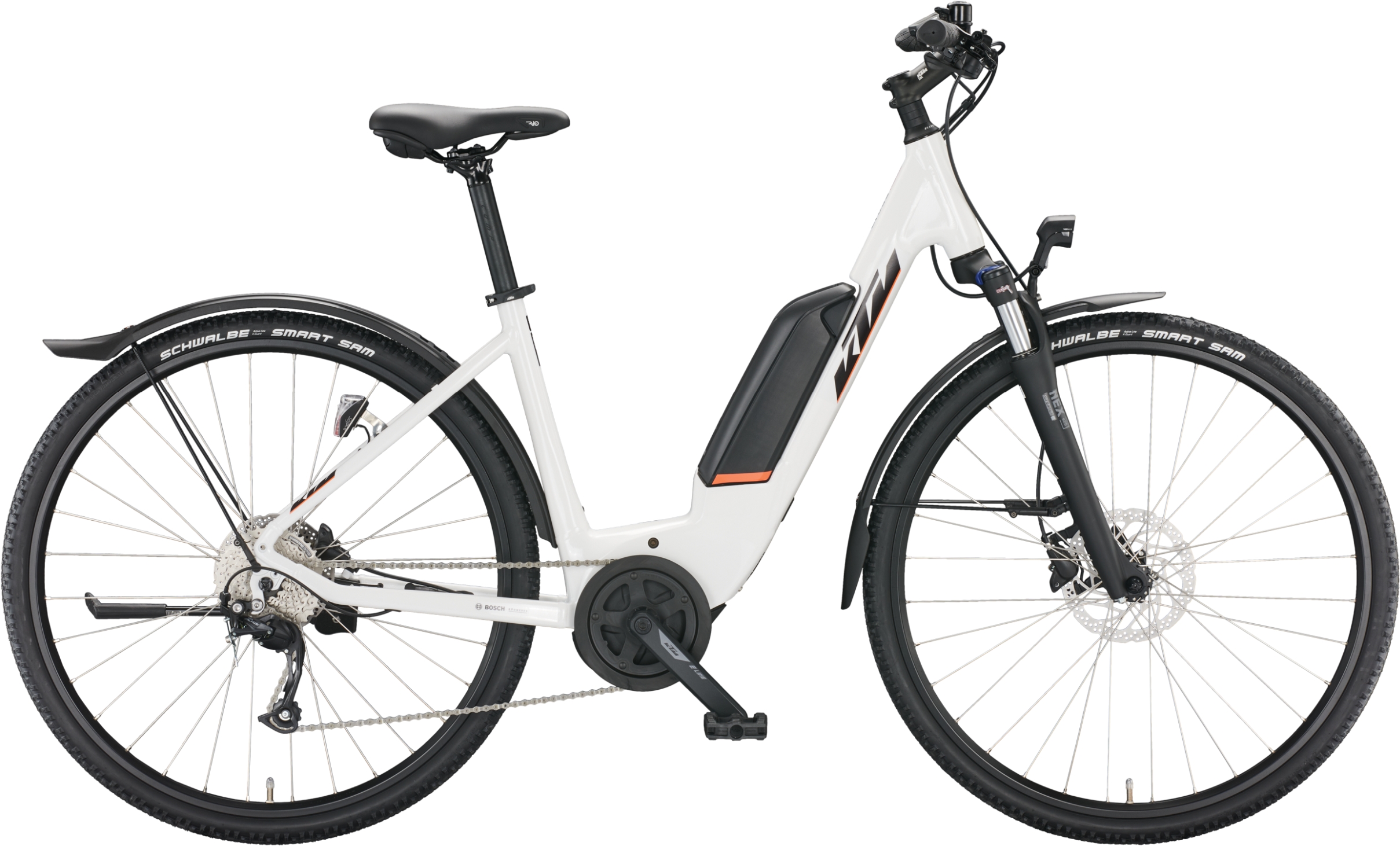 KTM Macina Cross P510 Street Schwarz - 500 Wh - 28 Zoll - Tiefeinsteiger (2022)