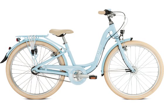 Mädchen - Kinderfahrräder - Puky Skyride 24-3 Classic - 2023 - 24 Zoll - Tiefeinsteiger