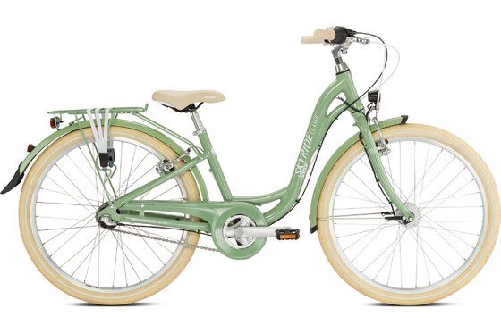 Mädchen - Kinderfahrräder - Puky Skyride 24-3 Classic - 2023 - 24 Zoll - Tiefeinsteiger