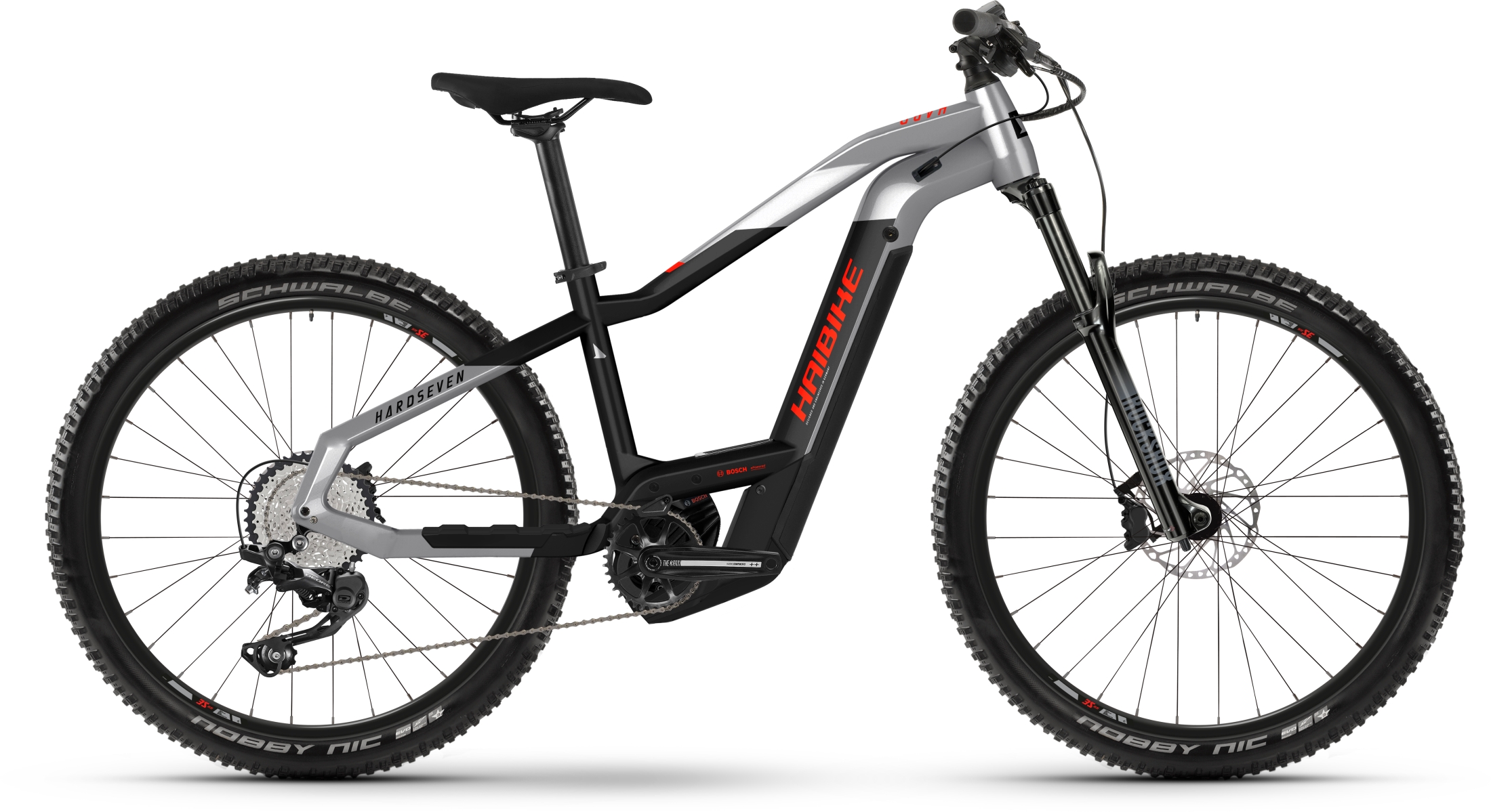 Haibike HardSeven 9 Urban Grey/Black - 625 Wh - 27,5 Zoll - Diamant (2022)