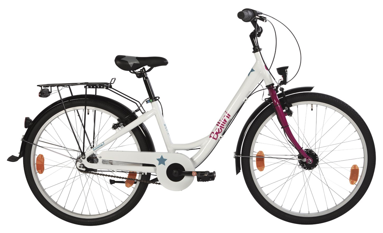 Bellini Emma 3 Pearl White - 24 Zoll - Tiefeinsteiger (2024)