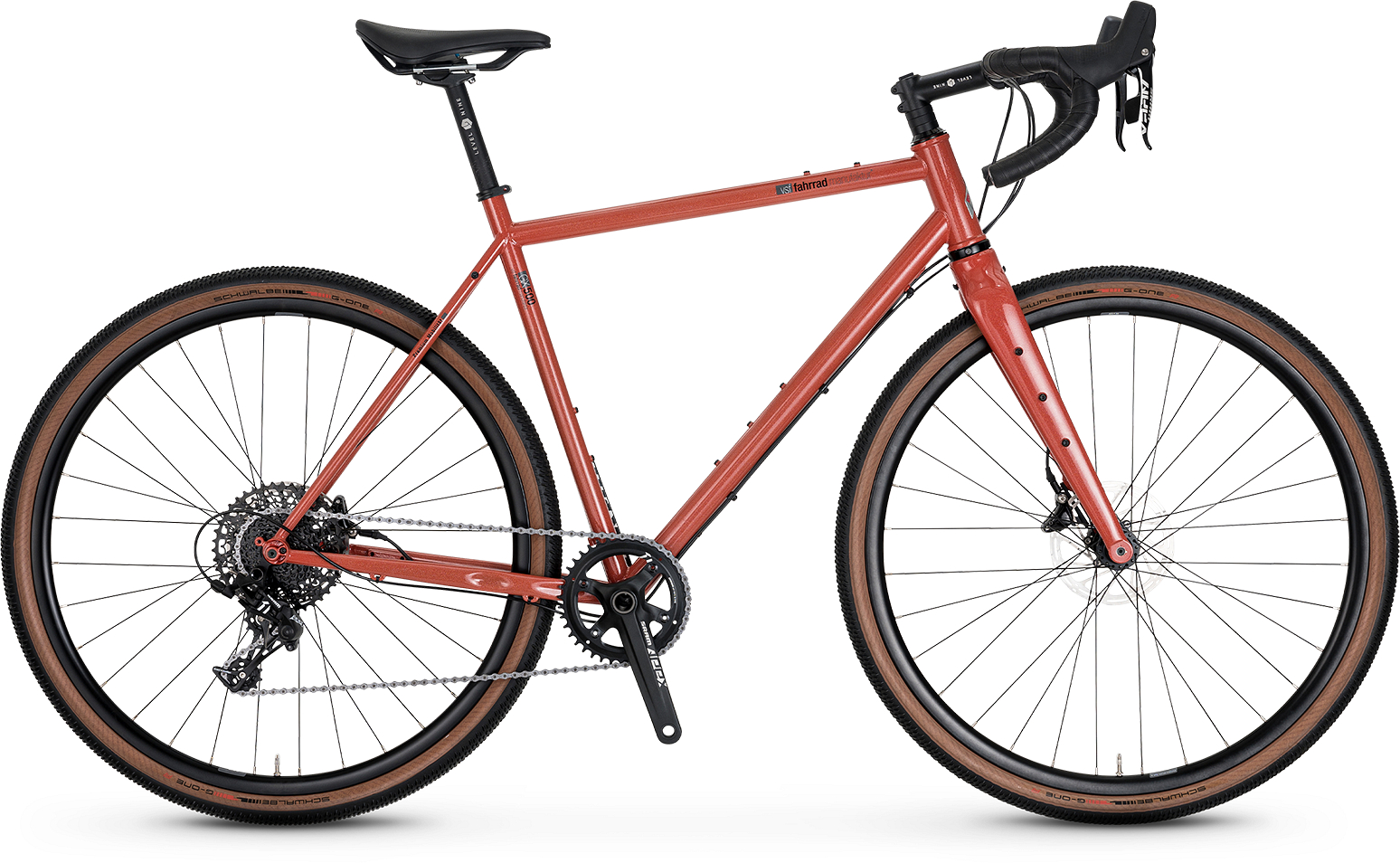 VSF Fahrradmanufaktur GX-500 dry terracotta glänzend - 28 Zoll - Diamant (2026)