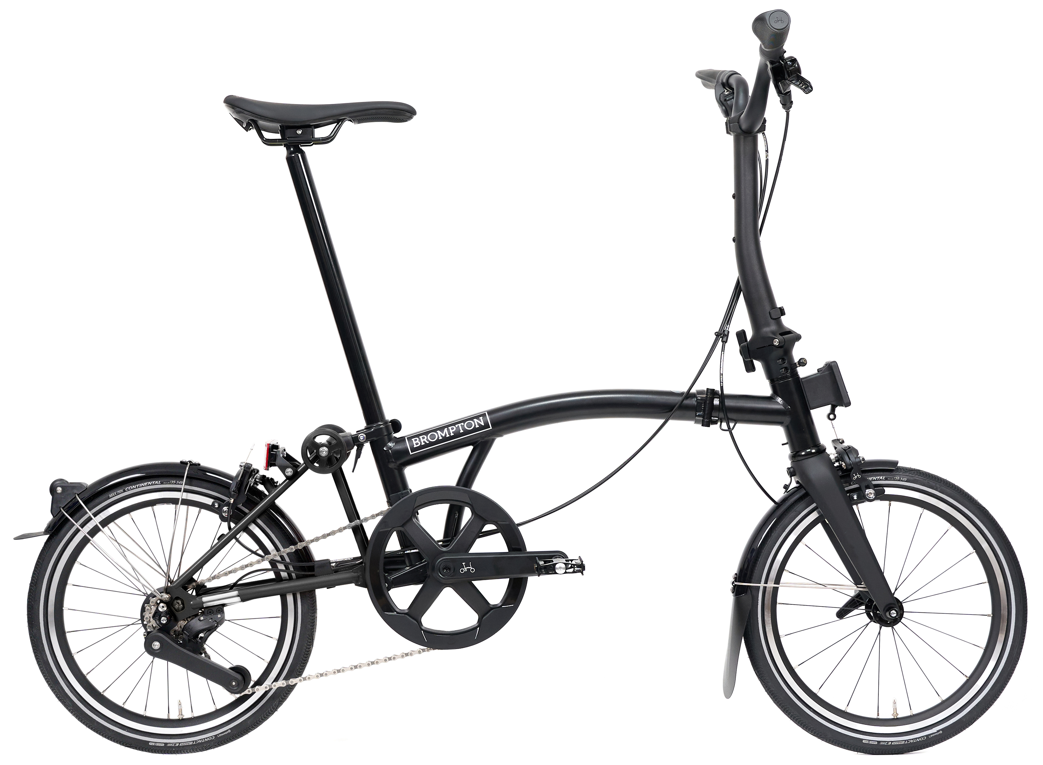 Brompton P Line Urban MK2 Matt Black - 16 Zoll - Faltrahmen (2026)