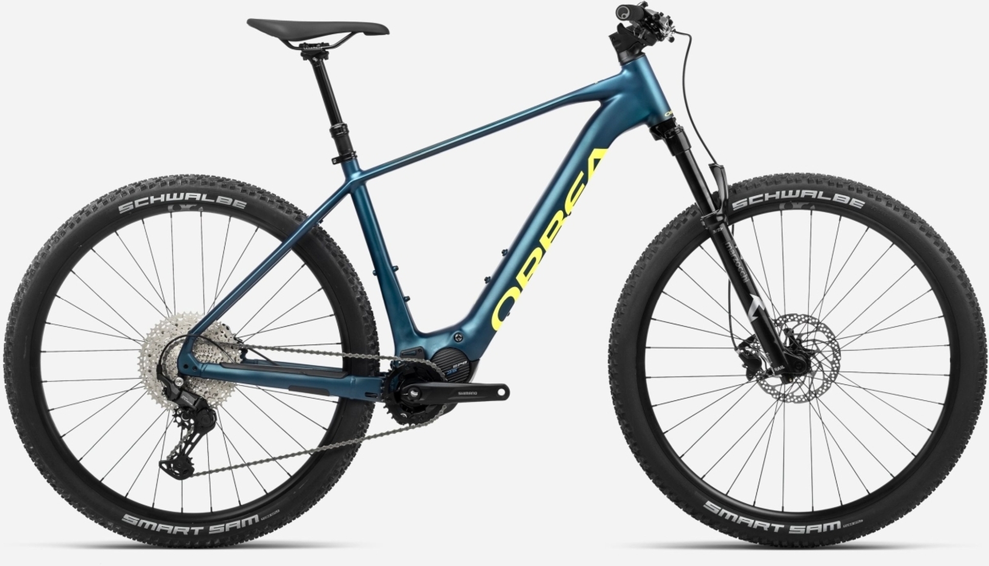 Orbea Urrun 30 Borealis Blue - Luminous Yellow - 540 Wh - 29 Zoll - Diamant (2024)