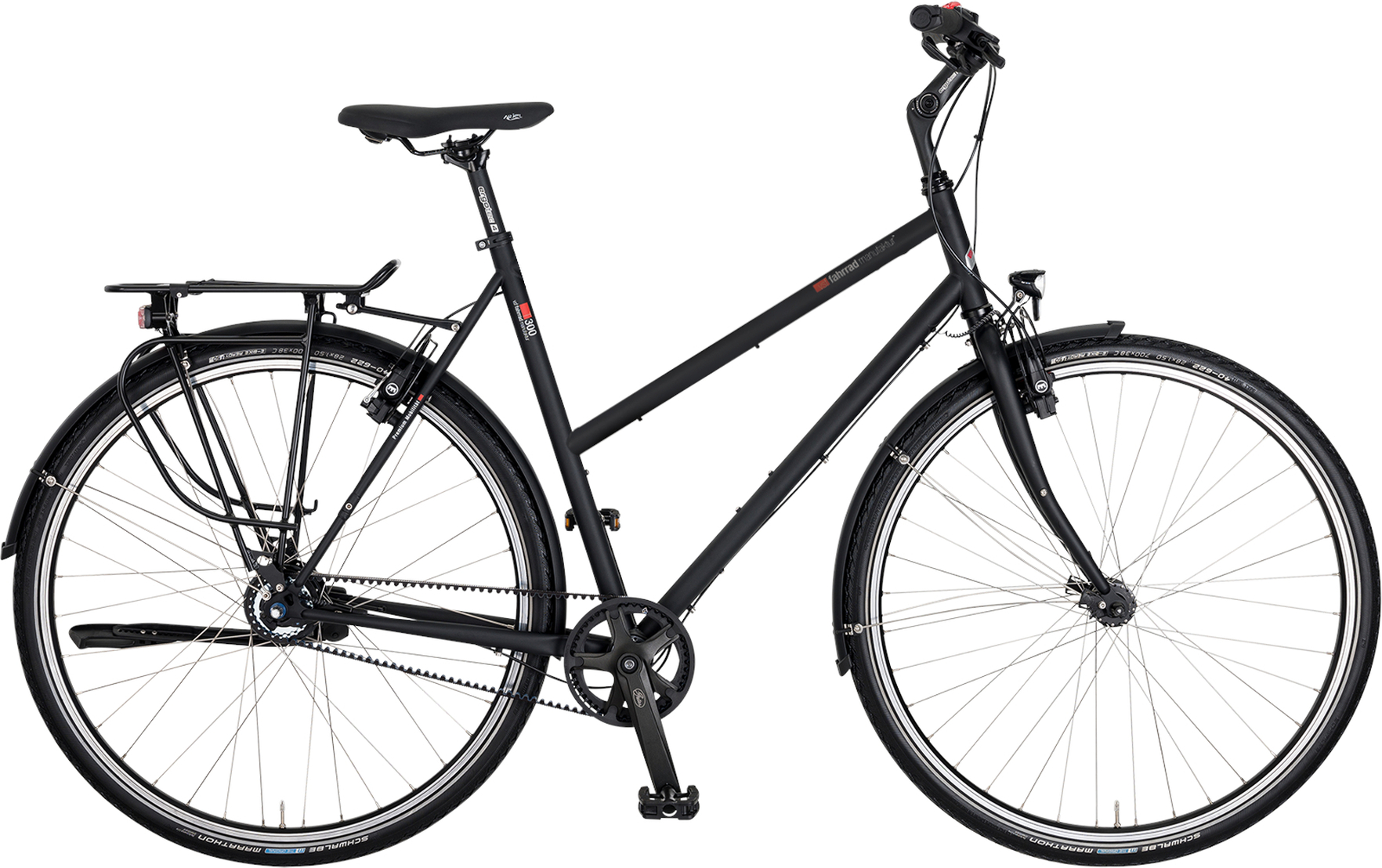 VSF Fahrradmanufaktur T-300 Alfine Ebony Matt - 28 Zoll - Trapez (2026)