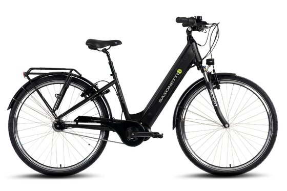 2021 - E-Bike-Pedelec - Saxonette Premium Plus 2.1 - 522 Wh - 2021 - 28 Zoll - Tiefeinsteiger