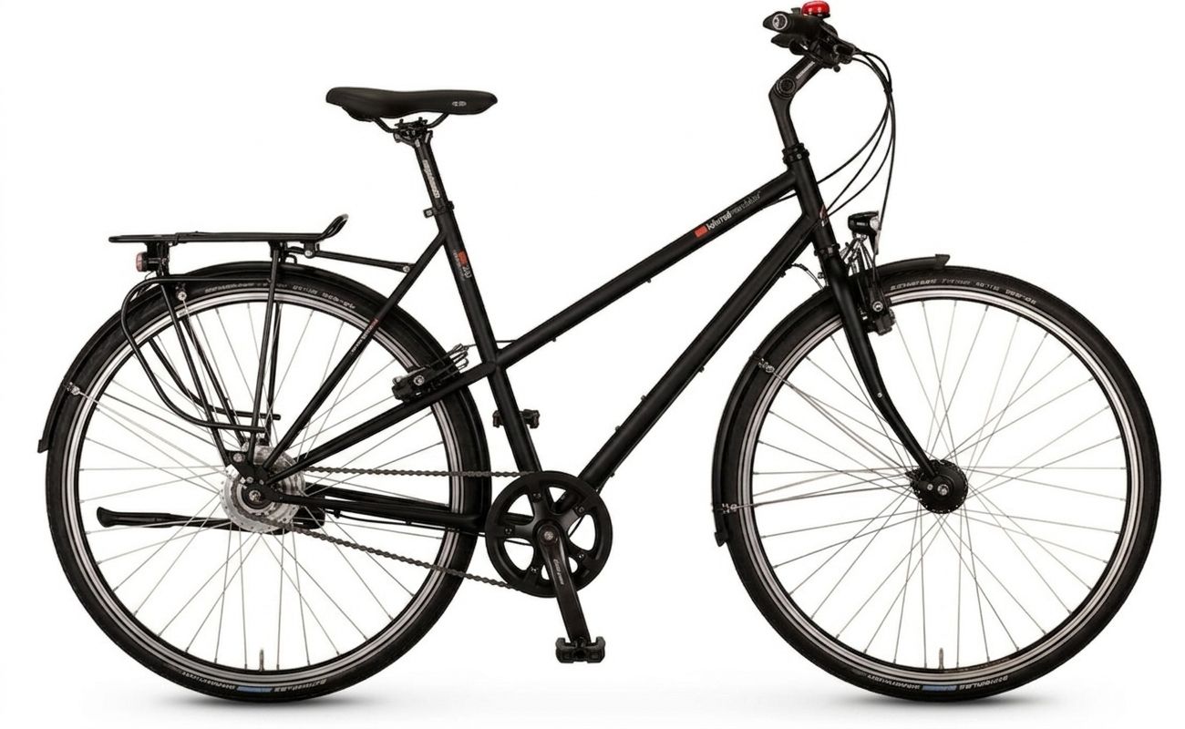 VSF Fahrradmanufaktur T-300 Alfine ebony matt - 28 Zoll - Trapez (2026)