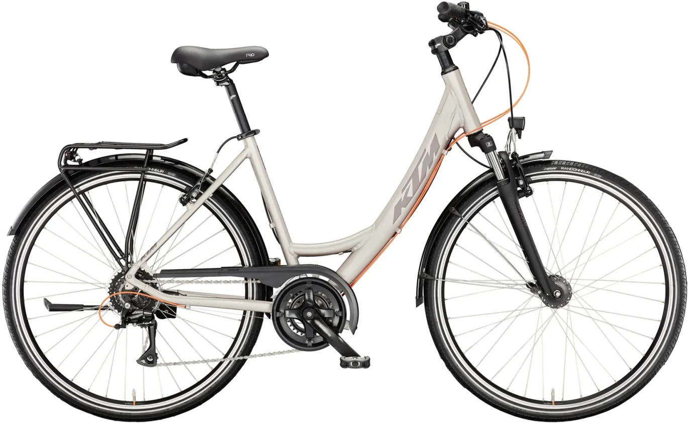KTM Life Joy Beige - 28 Zoll - Tiefeinsteiger (2024)