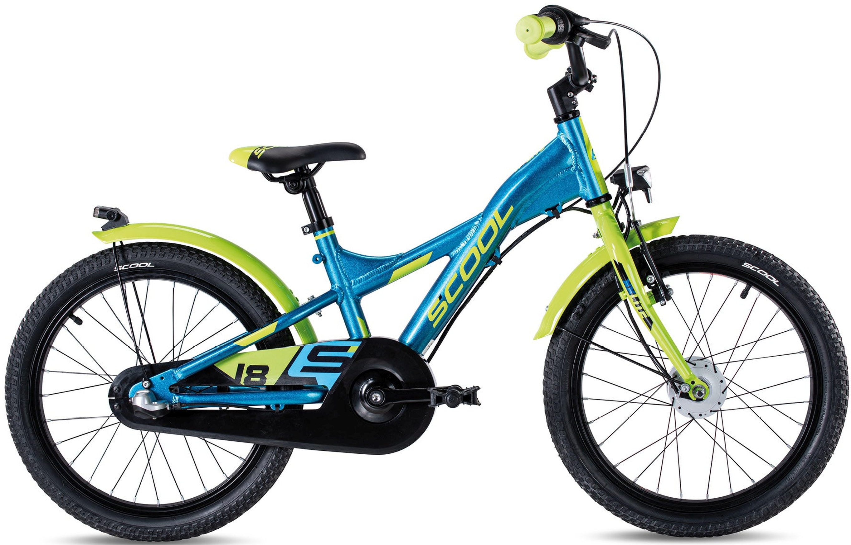 S'COOL XXlite Street 18 3-Gang Blau - 18 Zoll - Y-Rahmen (2025)