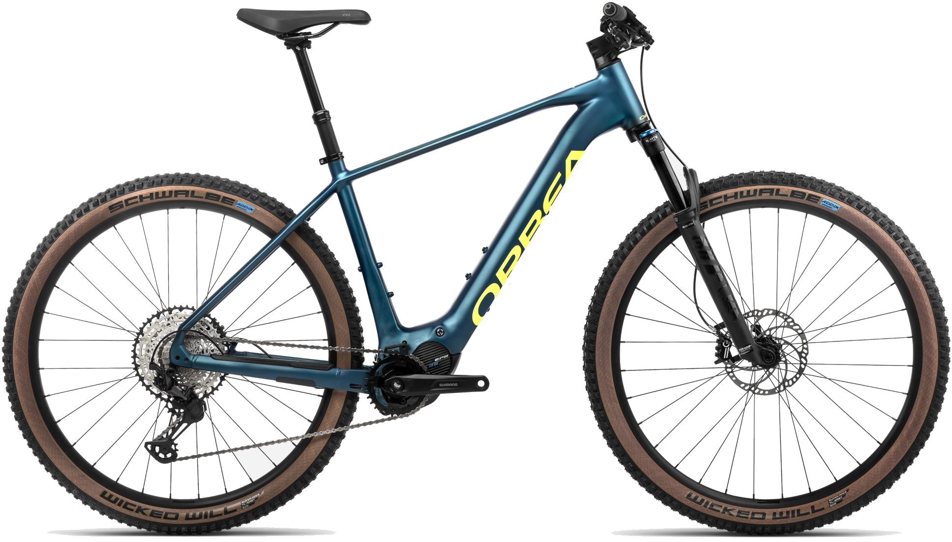 Orbea Urrun 10 Borealis Blue - Luminous Yellow - 540 Wh - 29 Zoll - Diamant (2024)