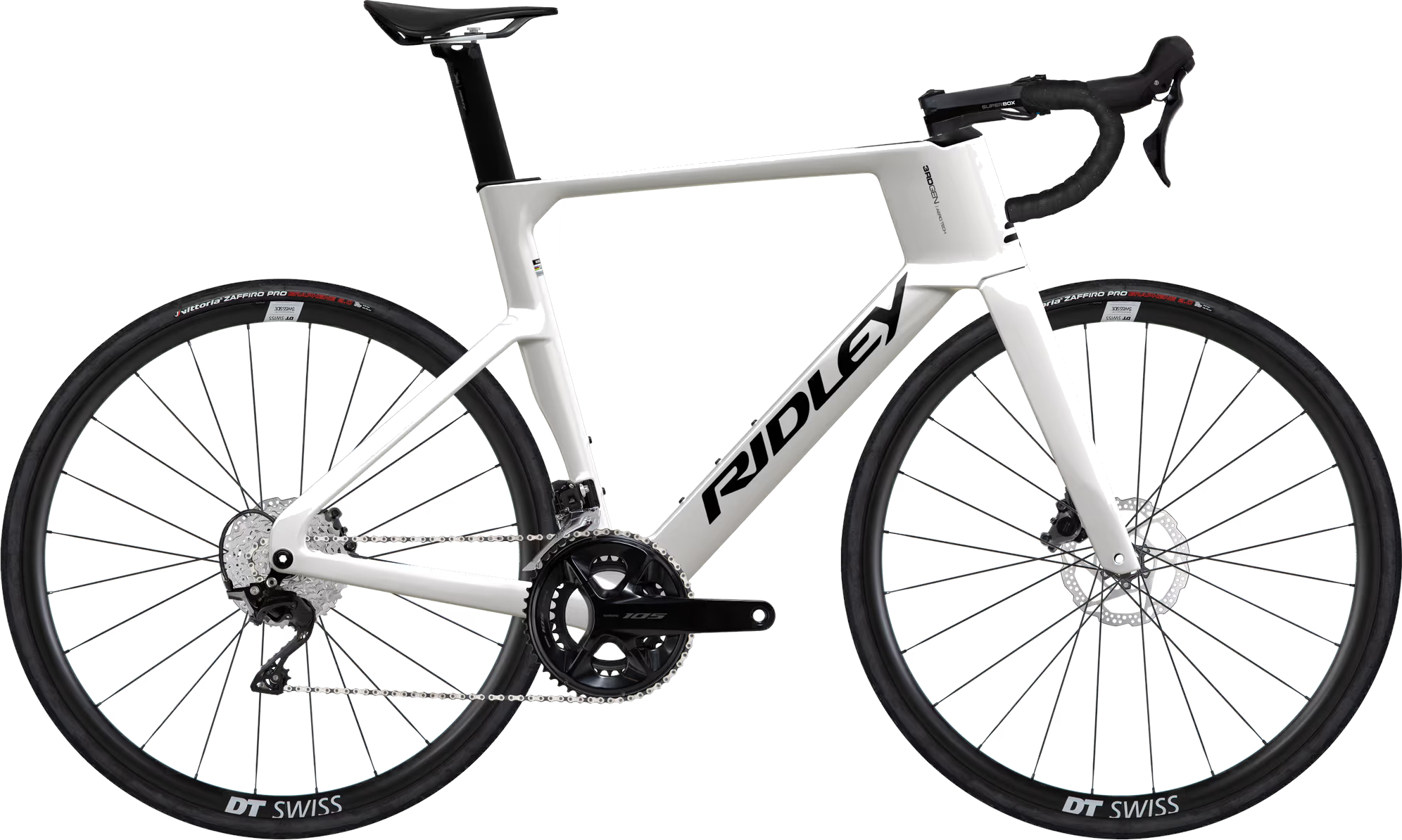 Ridley Noah 3.0 Pearl White - 28 Zoll - Diamant (2025)