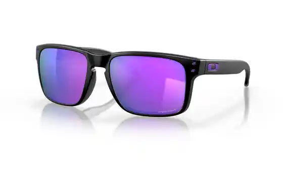 Sport-Sonnenbrillen - Oakley Holbrook Matte Black - Prizm Violet
