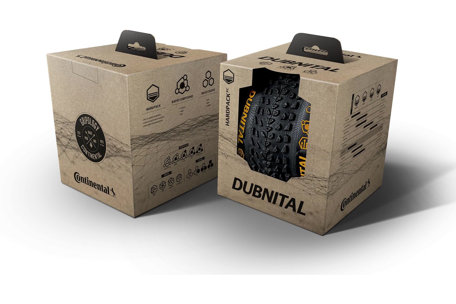 Continental Dubnital 29x2.20 Rapid-Compound Race Casing TLR