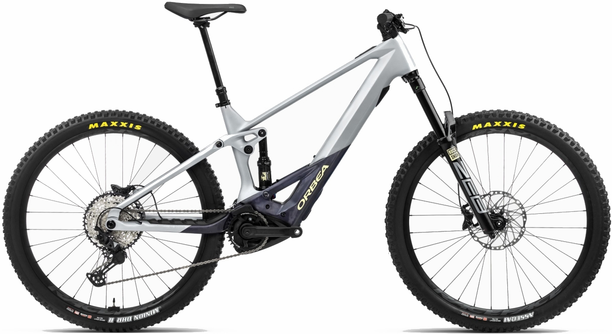 Orbea Wild M20 Halo Silver-Tanzanite Carbon View - 750 Wh - 29 Zoll - Fully (2024)