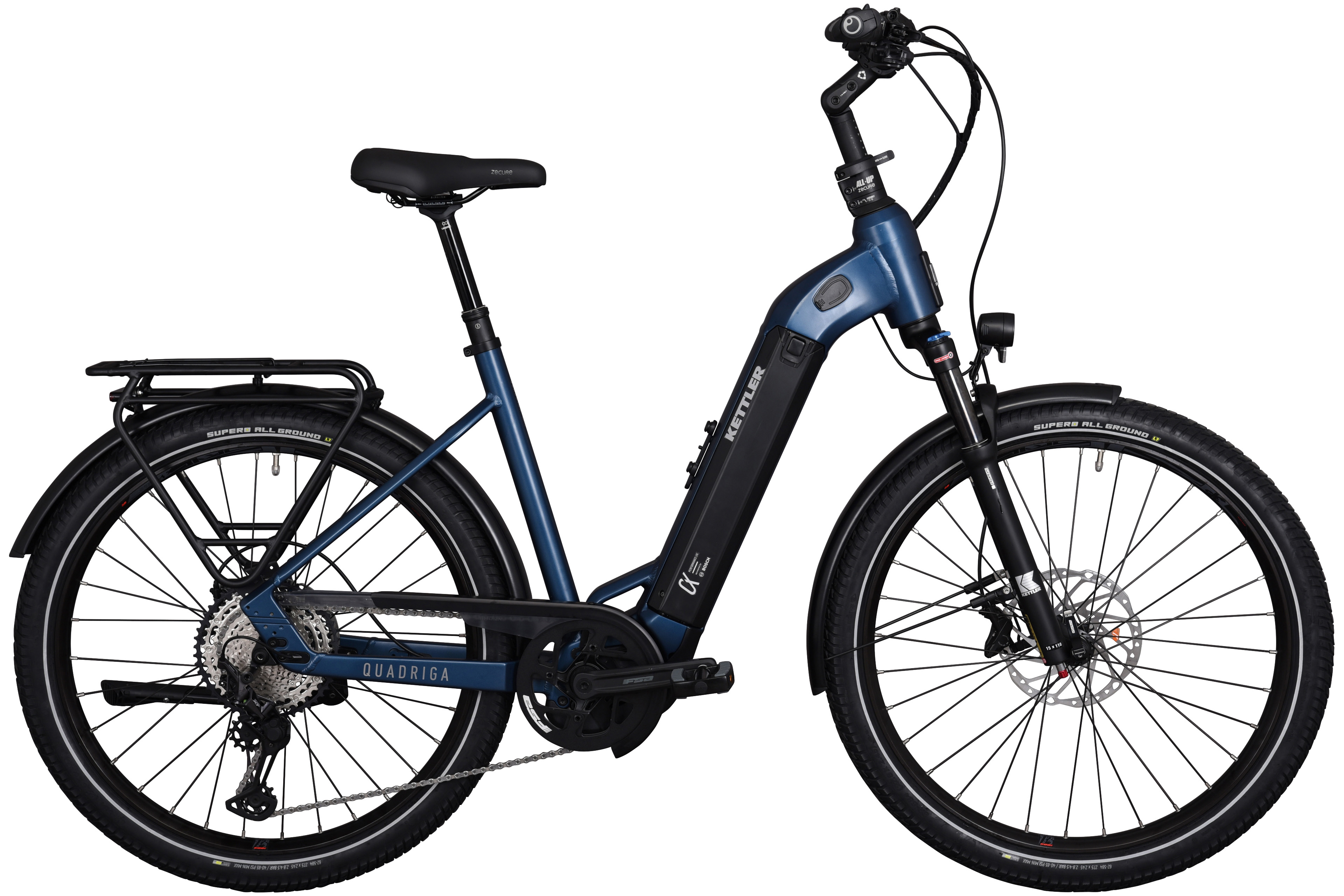 Kettler Quadriga Duo CX12 Dark Blue matt - 1250 Wh - 27,5 Zoll - Tiefeinsteiger (2025)
