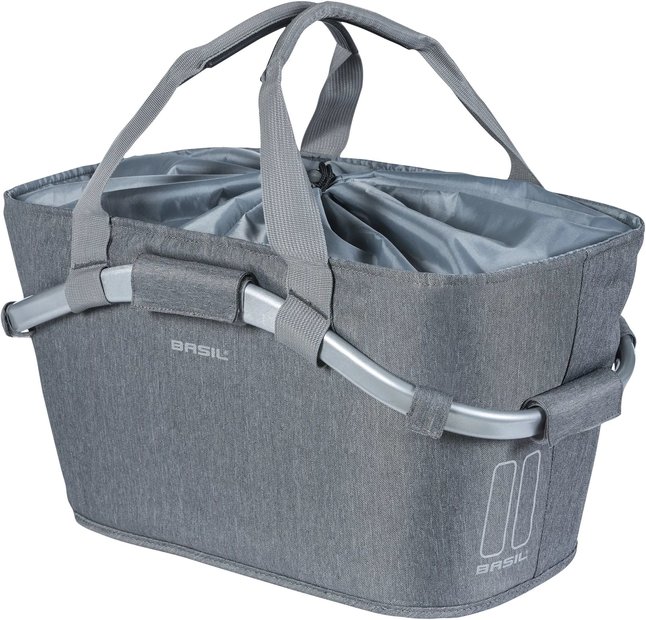 Basil Hinterradkorb 2Day Carry All MIK Grau Modell 2026