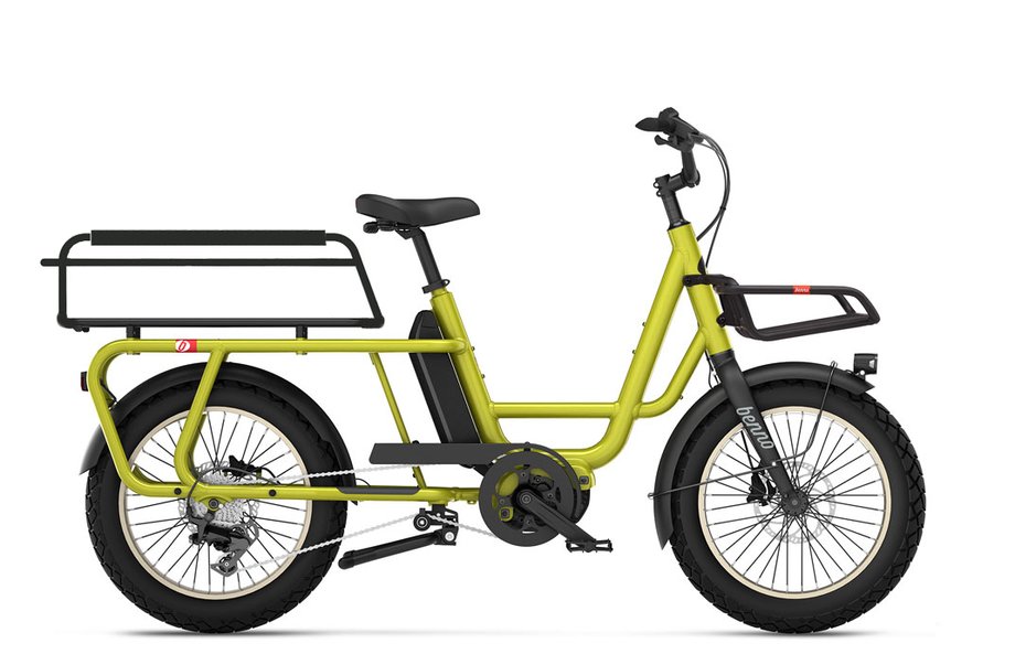 Benno Bikes RemiDemi XL 9D CX EVO 2 + Family Package Grün Modell 2026