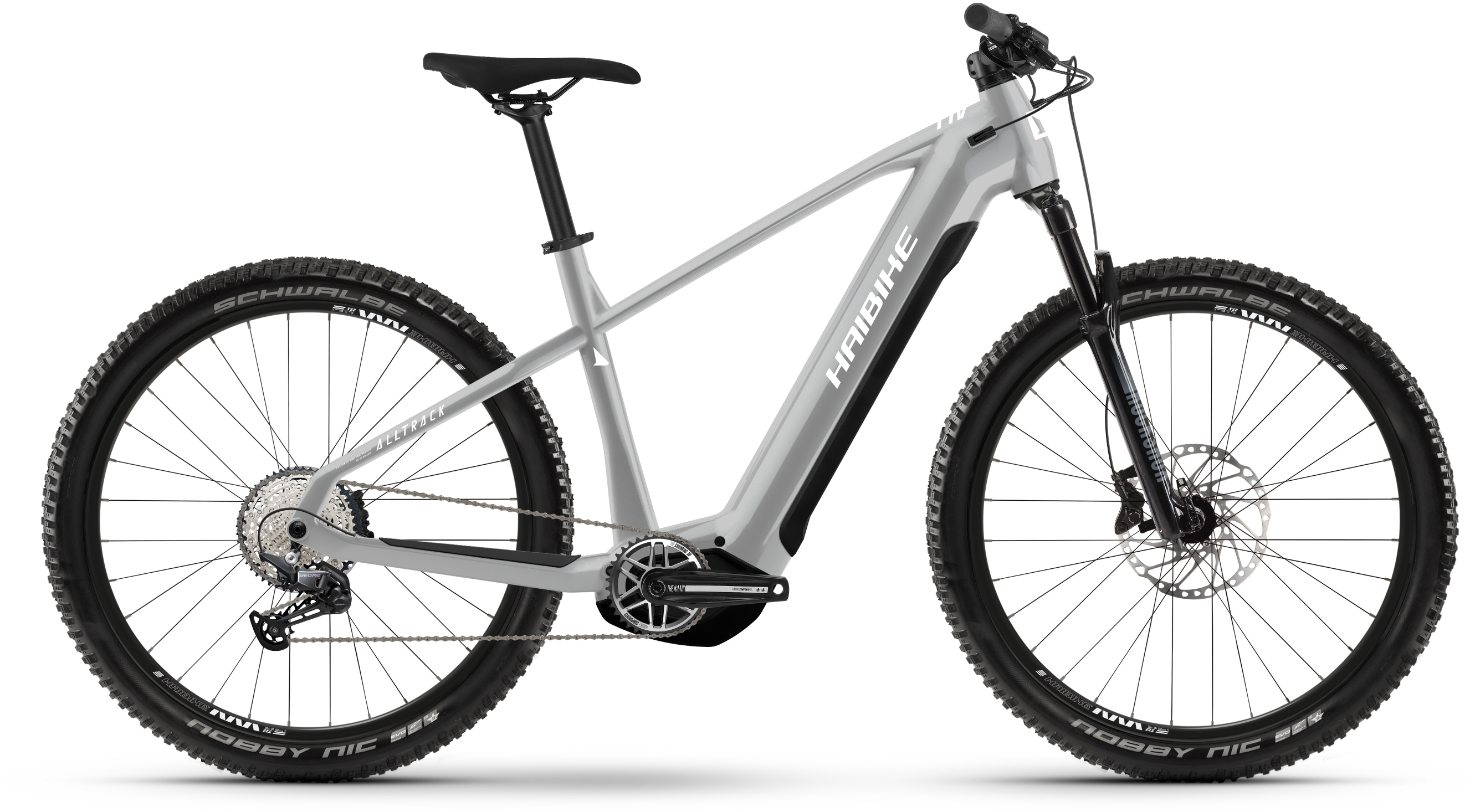 Haibike Alltrack 7 Urban Grey/White Gloss - 720 Wh - 27,5 Zoll - Diamant (2023)