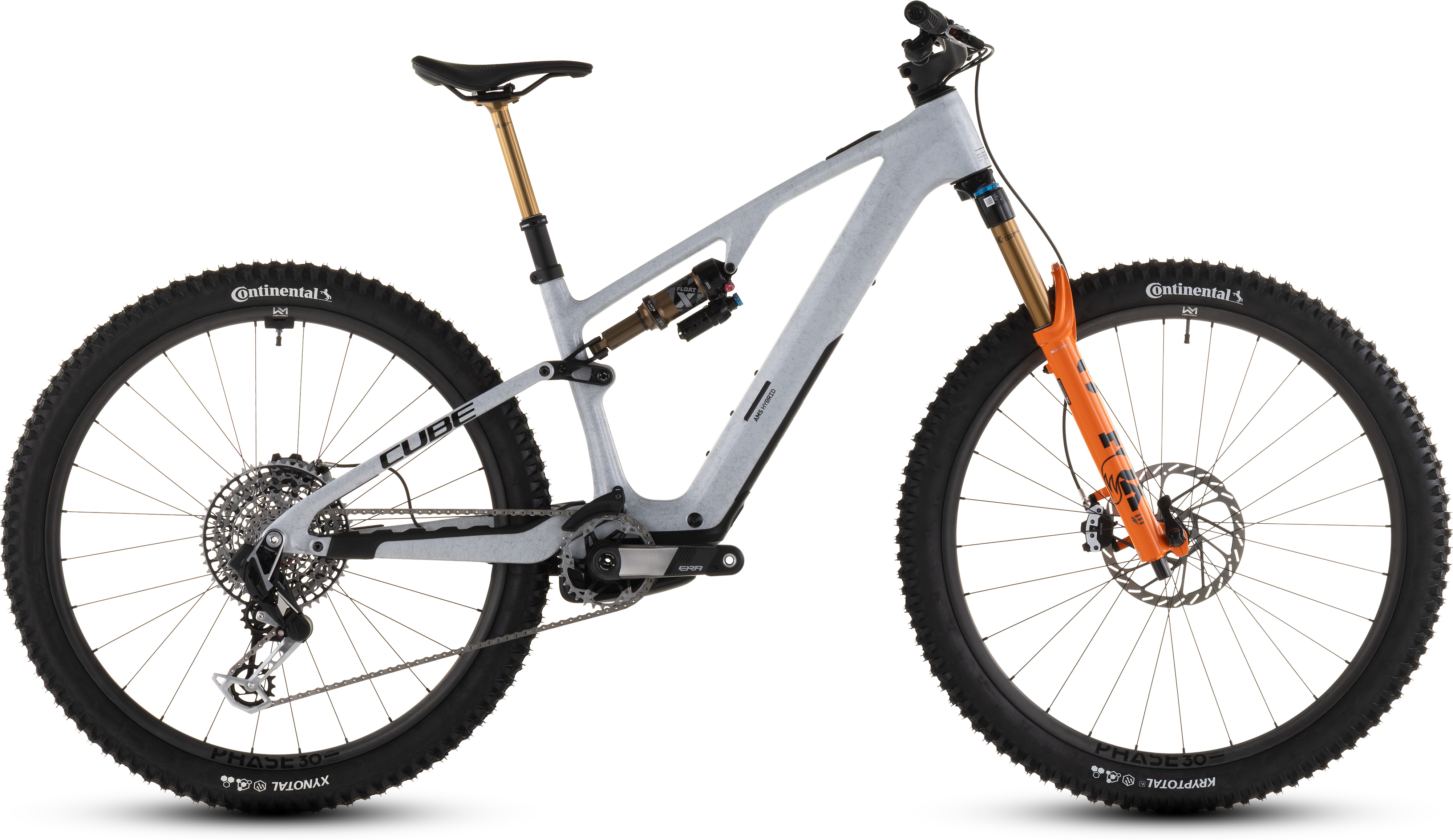 Cube AMS Hybrid ONE44 C:68X SUPER TM 400X foggrey´n´fibre - 400 Wh - 29 Zoll - Fully (2026)