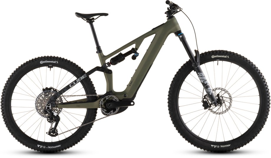Cube AMS Hybrid ONE77 C:62 TM 600X Grün Modell 2026