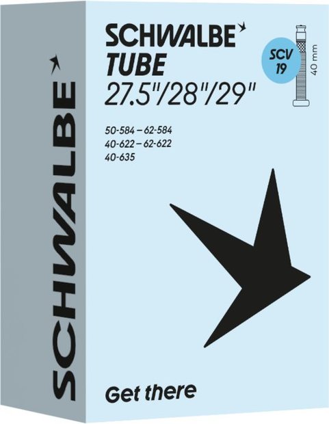 Schwalbe SCV19 Schlauch 27,5/29 Zoll - 40mm Schwarz Modell 2026