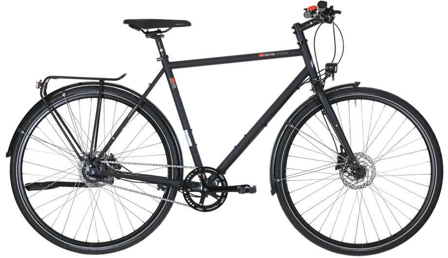 VSF Fahrradmanufaktur T-500 Alfine Schwarz Modell 2026