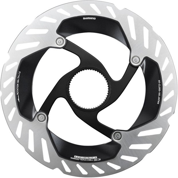 Shimano Bremsscheibe Dura Ace RT-CL900 Center-Lock, 180 mm Silber Modell 2026