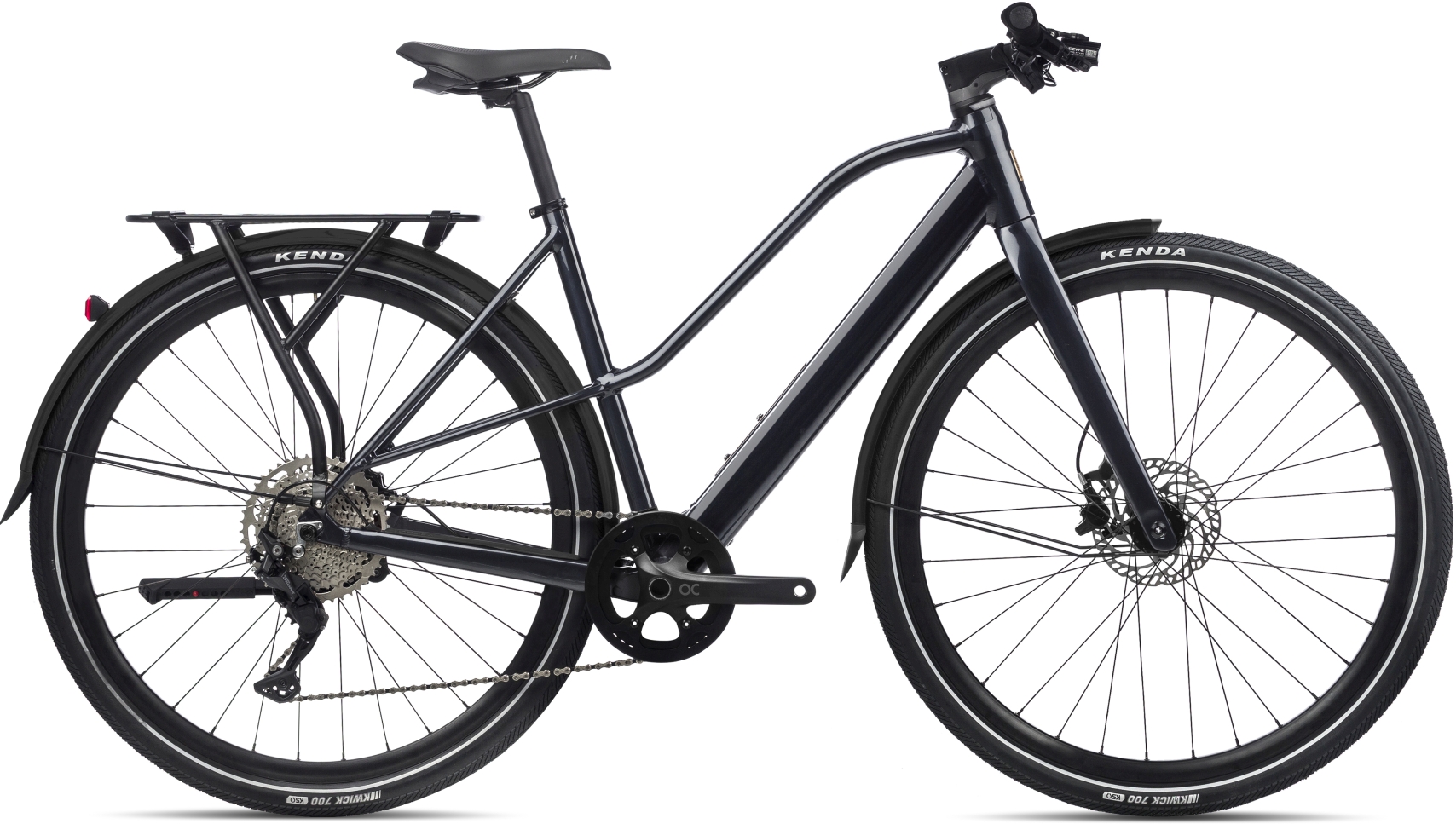Orbea Vibe MID H30 EQ Metallic Night Black - 248 Wh - 28 Zoll - Trapez (2023)
