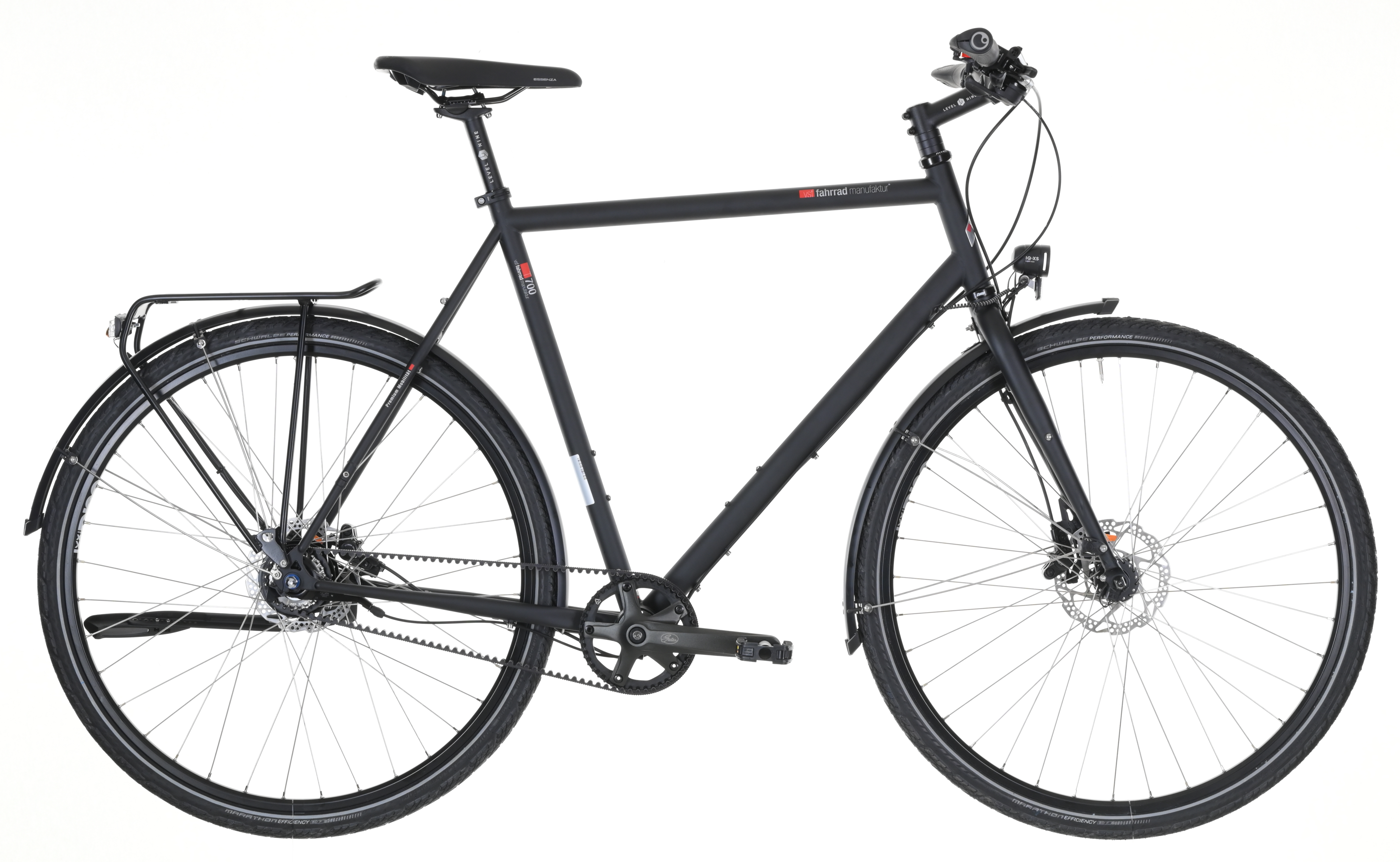 VSF Fahrradmanufaktur T-700 Alfine Ebony Matt - 28 Zoll - Diamant (2026)