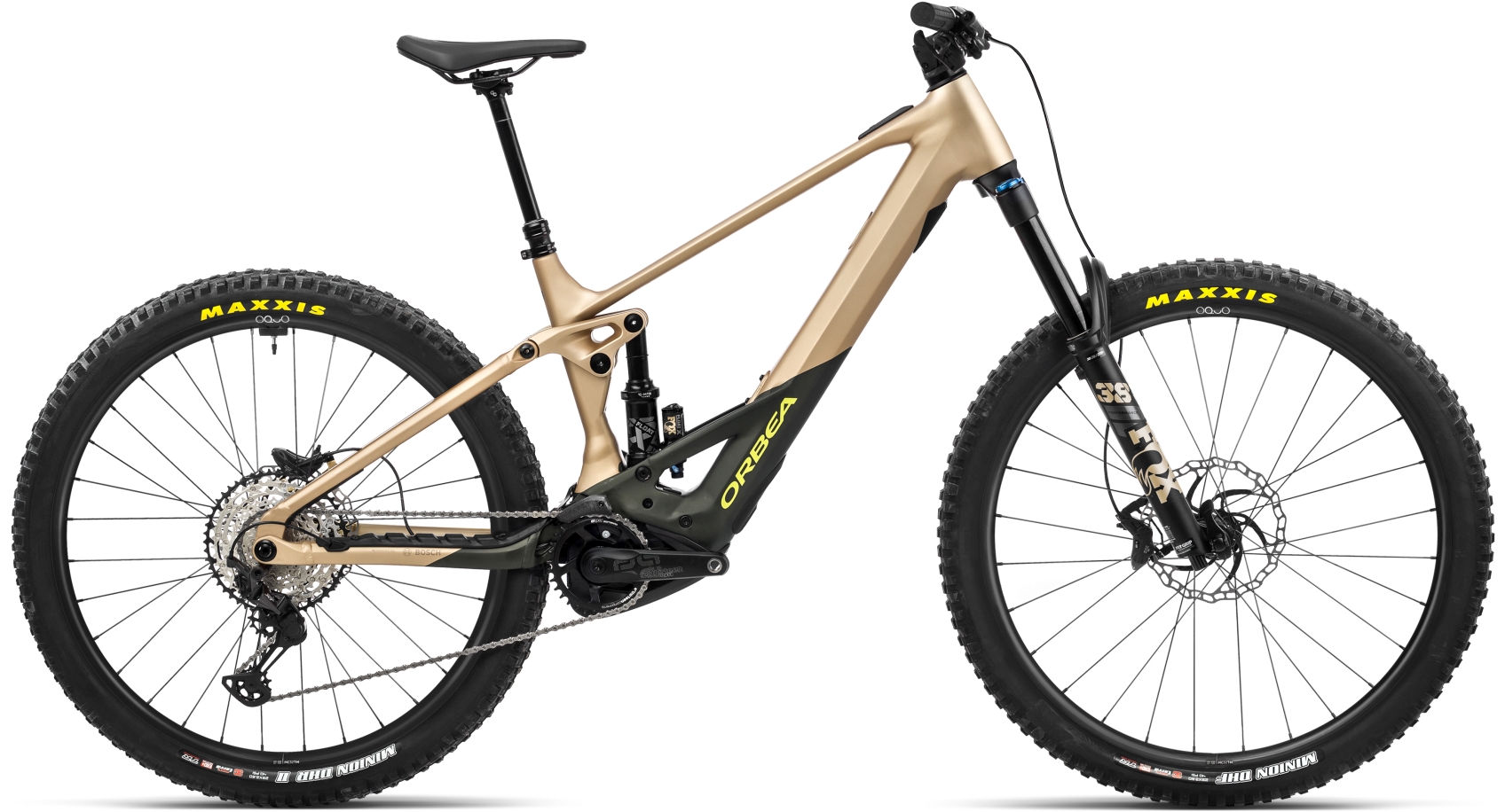 Orbea Wild FS H10 Baobab Brown-Nori Green - 750 Wh - 29 Zoll - Fully (2023)