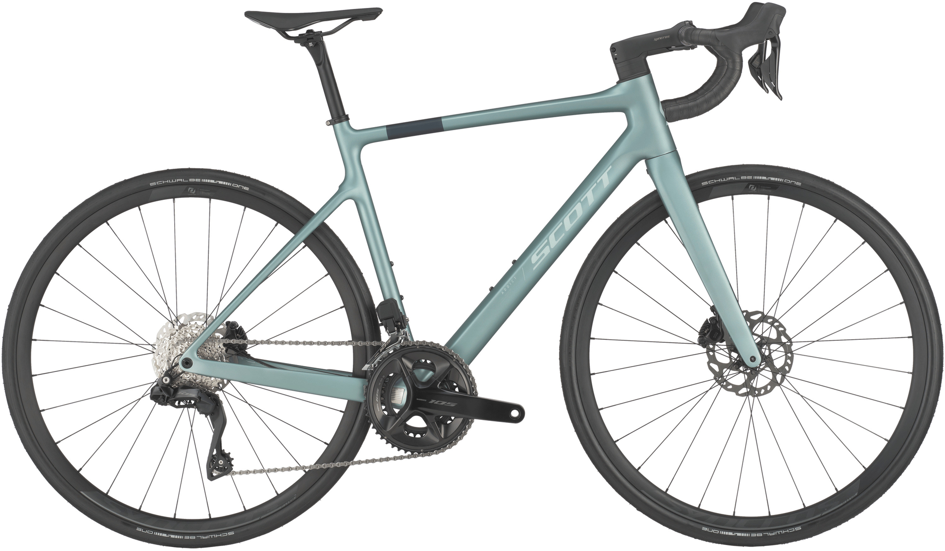 Scott Addict 40 Iceberg Green - 28 Zoll - Diamant (2025)