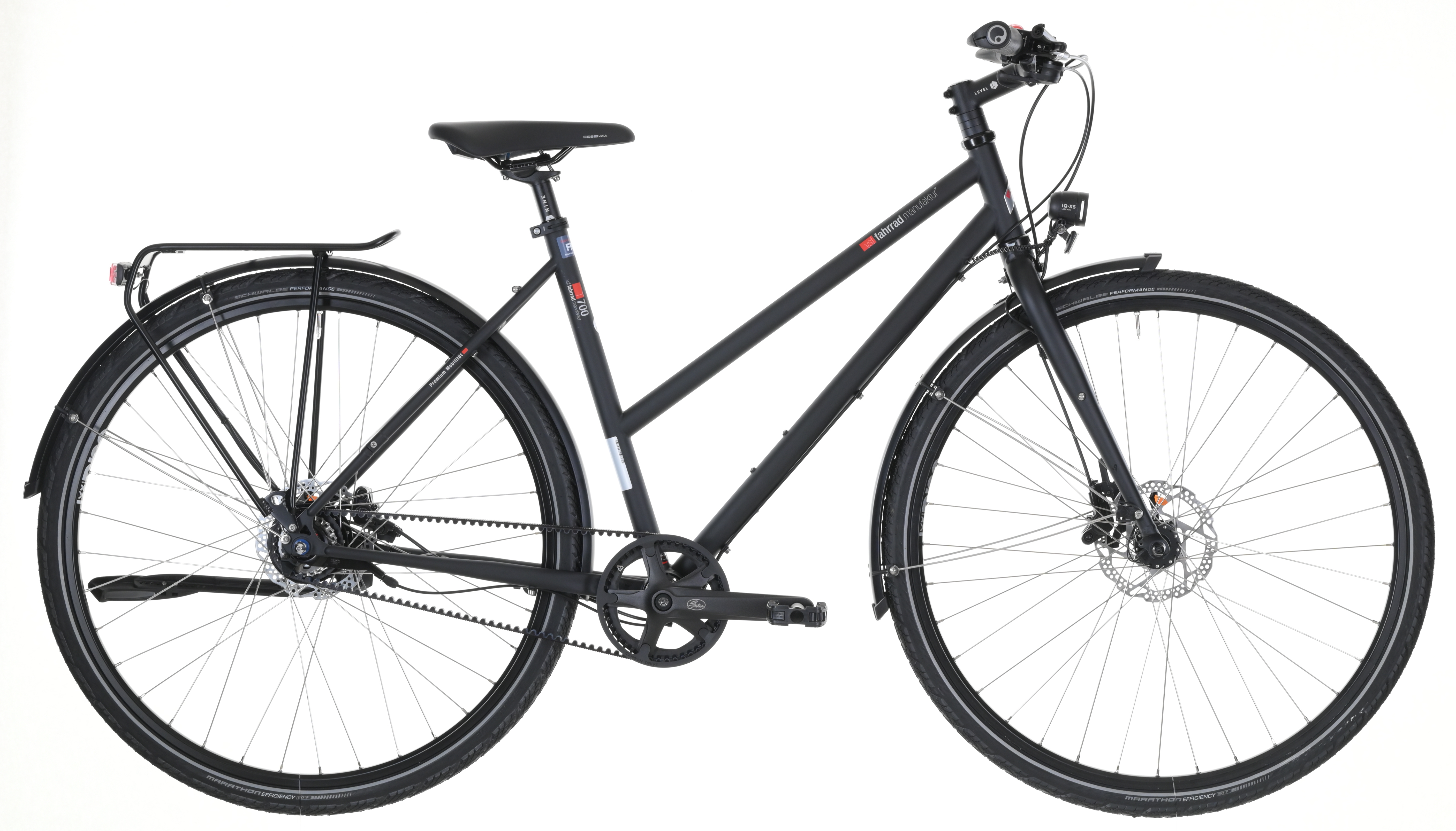 VSF Fahrradmanufaktur T-700 Alfine Ebony Matt - 28 Zoll - Trapez (2026)