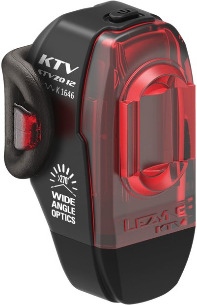 Lezyne KTV Drive Akku Rücklicht StVZO Schwarz Modell 2026