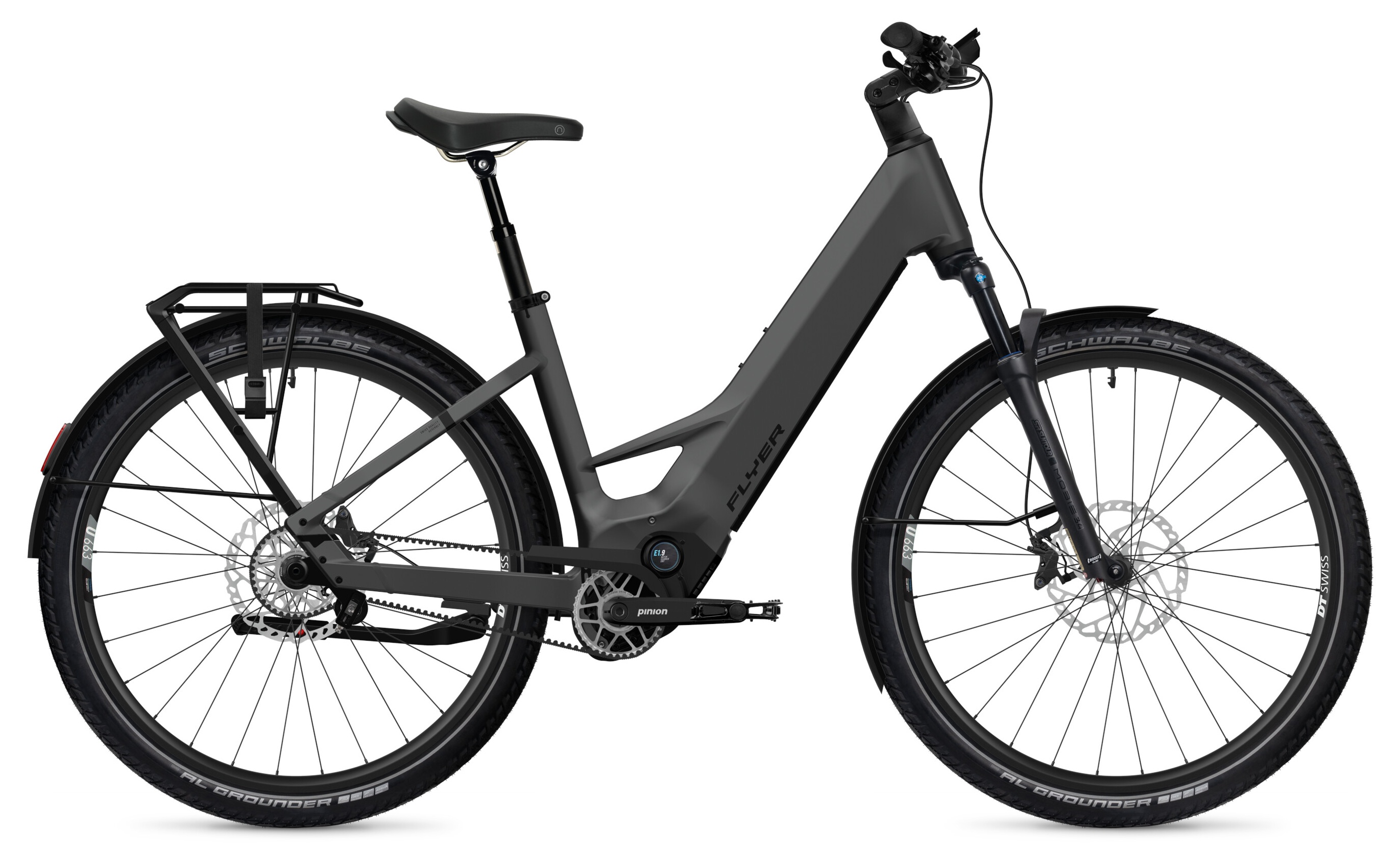 Flyer G1 Goroc TR 7.33 Black Shading Satin - 800 Wh - 28 Zoll - Tiefeinsteiger (2026)