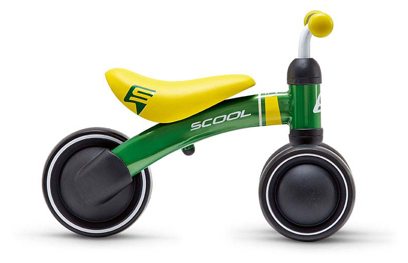 S'COOL pedeX First Grün Gelb - One Size - Y-Rahmen (2000)