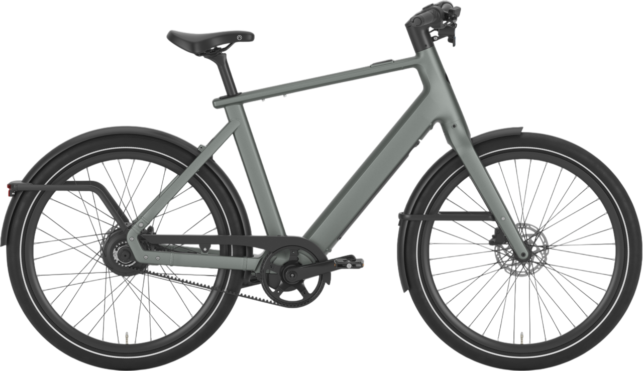 Gazelle Cayo C380 Twilight Green Mat - 430 Wh - 27.5 Zoll - Diamant (2025)