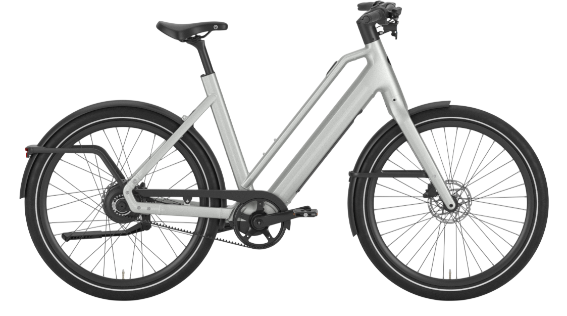 Gazelle Cayo C380 Pebble Grey - 430 Wh - 27,5 Zoll - Trapez (2026)