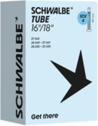 Schwalbe SCV4 Schlauch 16/18 Zoll - 40 mm Schwarz Modell 2026