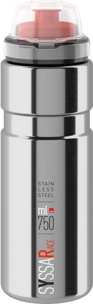 Elite Trinkflasche Syssa Race - 750 ml Silber Modell 2026