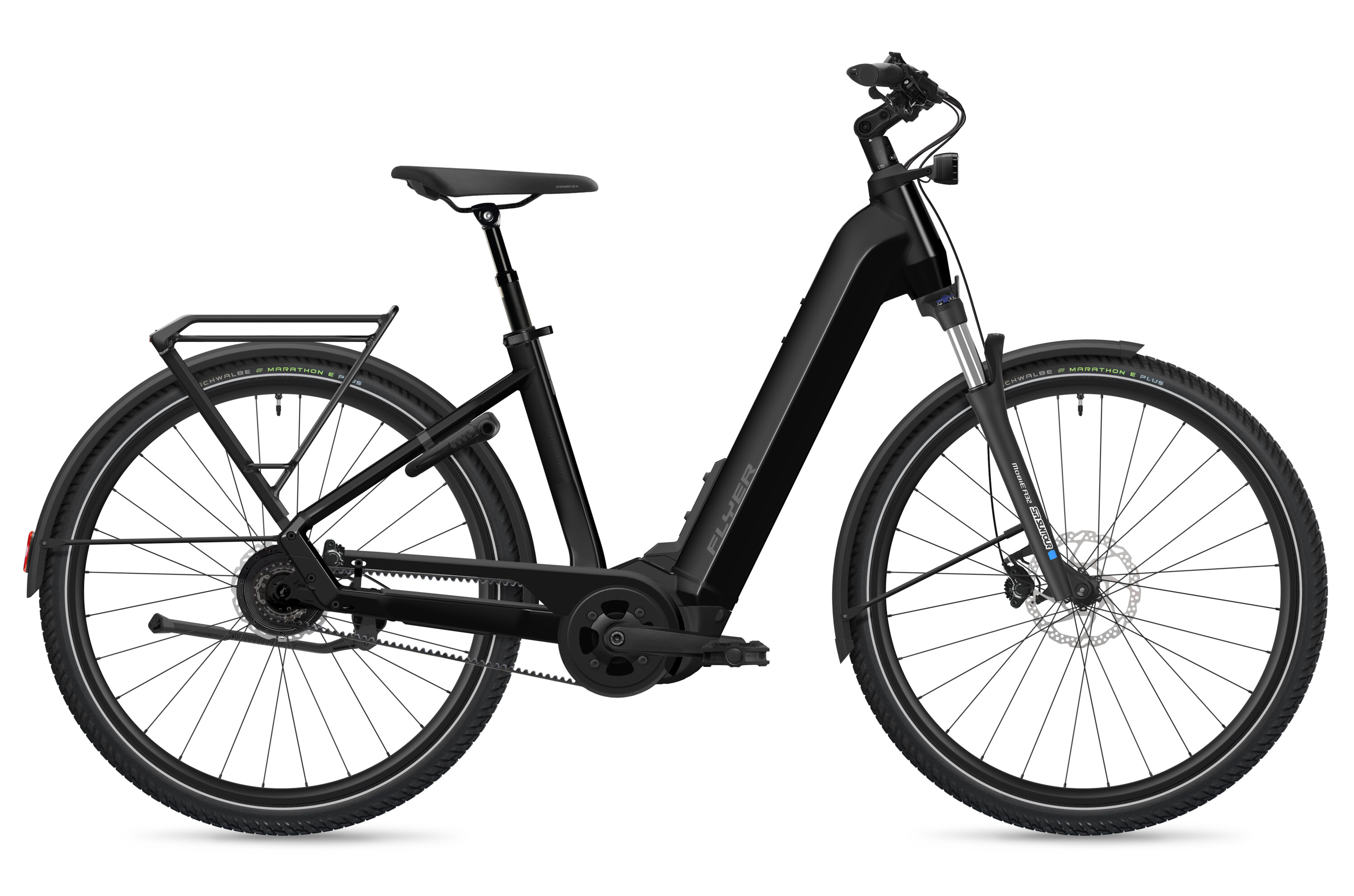 Flyer Upstreet 5.43R LE Pearl Black Gloss - 630 Wh - 28 Zoll - Tiefeinsteiger (2025)
