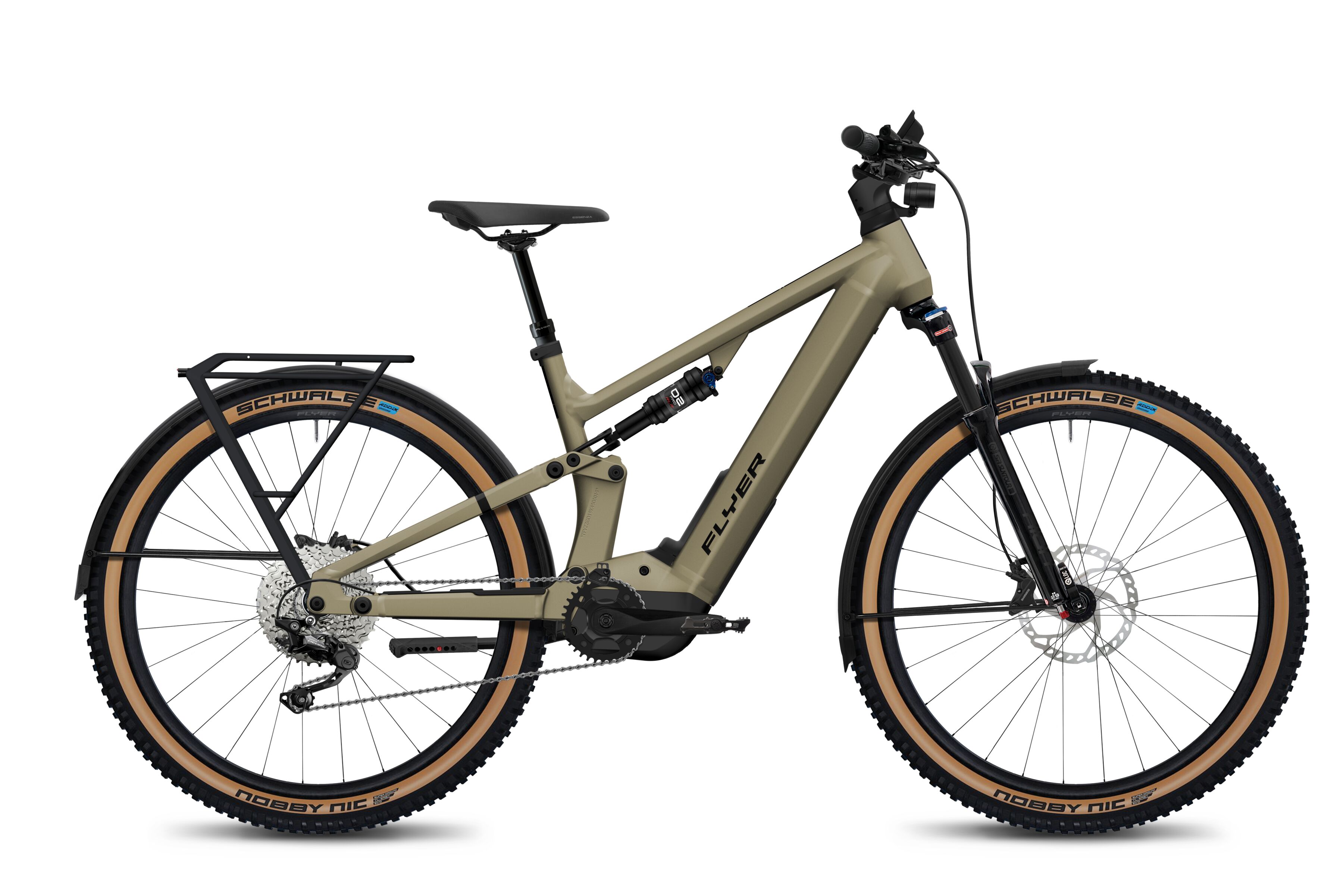 Flyer Goroc X 4.10 Sahara Sand Satin - 750 Wh - 29 Zoll - Fully (2024)