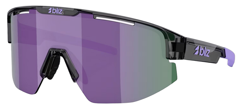 Bliz Matrix Small Crystal Black - Grey w Putple Multi Schwarz Modell 2026